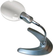 Viewlux Magnifier 1.5x196mm, stand with illumination - Magnifying Glass