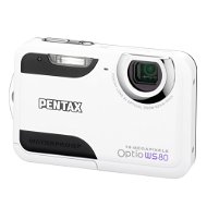 PENTAX OPTIO WS80 černo-bílý - Digital Camera