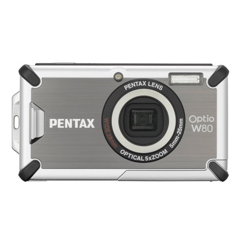 PENTAX OPTIO W80 šedý - Digital Camera - Main image
