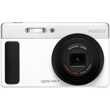 PENTAX OPTIO H90 white - Digital Camera - Main image
