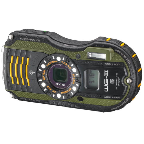PENTAX OPTIO WG-3 GPS green - Digital Camera - Main image