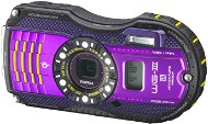  PENTAX OPTIO WG-3 GPS + purple neoprene case + SD card 8 GB + floating strap  - Digital Camera
