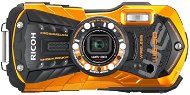 PENTAX RICOH WG-30 Wi-Fi orange + 16 GB SD card + neoprene pouch + swivel strap - Digital Camera