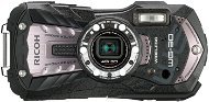 PENTAX RICOH WG-30 Carbon-Grau + 16 GB SD-Karte + Neopren-Tasche + Schwimmleine - Digitalkamera