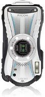 PENTAX RICOH WG-20 Weiß + Case + Stegband + 8GB Speicherkarte - Digitalkamera