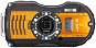 PENTAX RICOH WG-5 Orange GPS + 8 GB SD Card + neoprene sleeve + Swimming leash - Digital Camera