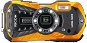 RICOH WG-50 narancssárga + lebegő csuklópánt + neoprén tok - Digitális fényképezőgép