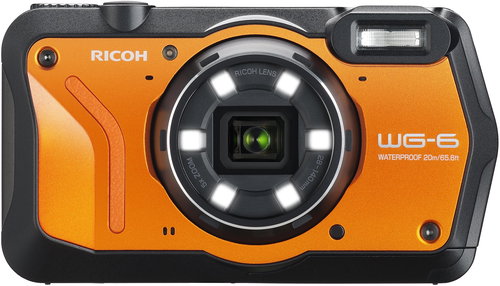 RICOH WG-6 - orange - Digitalkamera - Hauptbild