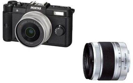PENTAX Q black + objektiv 8.5mm F1.9 + objektiv 5-15mm F2.8-4.5 - Digitální fotoaparát - Hlavný obrázok