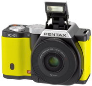 PENTAX K-01 + DAL 18-55mm black/ yellow - Digital Camera