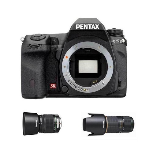 PENTAX K-5 KIT + objektiv DA 18-55mm WR + DA 50-200mm WR - Digitální zrcadlovka - Hlavný obrázok