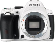 PENTAX K-50 white + DAL 18-55WR - DSLR Camera