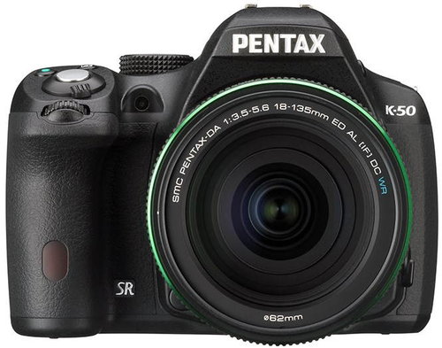 PENTAX K-50 black + objektív DAL 18-135mm WR - Digitálna zrkadlovka - Hlavný obrázok