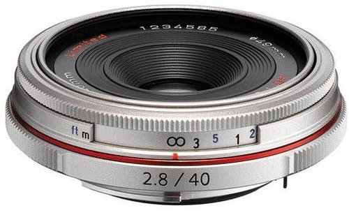 HD PENTAX DA 40mm F2.8 Limited. Silver - Lens - Main image