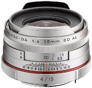 PENTAX HD DA 15mm F4 ED AL Limited. Silver - Objektiv