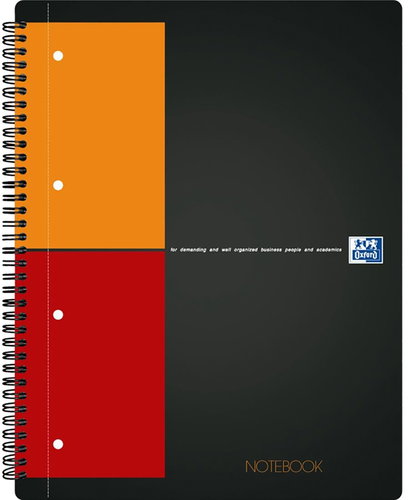 OXFORD International Notebook A4+, kockás - 80 lap - Notesz - Fő fotó