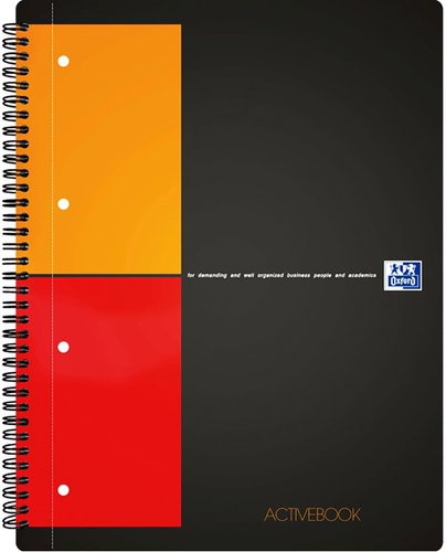 Oxford International Activebook A4+, 80 sheets, Square - Journal - Main image