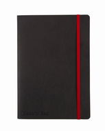 Notebook Oxford Black n' Red Journal A5, 72 sheets, Lined, Flexible Cover - Zápisník