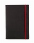 Jegyzetfüzet OXFORD Black n´ Red Journal A5, vonalas, rugalmas borító - 72 lap - Zápisník