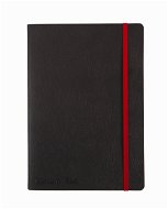 Zápisník OXFORD Black n´ Red Journal A5, 72 listů, linkovaný,  ohebné desky - Zápisník