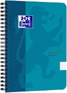 Notebook Oxford Nordic Touch A5+, 70 sheets, Square, Blue - Zápisník