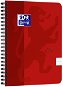 Notebook Oxford Nordic Touch A5+, 70 sheets, Lined, Red - Zápisník
