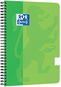 Notebook Oxford Nordic Touch A5+, 70 sheets, Lined, Green - Zápisník