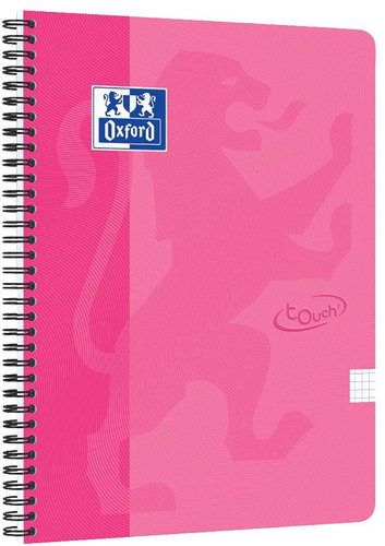 OXFORD Nordic Touch A4+, 70 sheets, square, pink - Journal - Main image