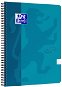 Notizbuch OXFORD Nordic Touch A4+ - 70 Blatt - kariert - blau - Zápisník