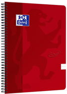 Notebook Oxford Nordic Touch A4+, 70 sheets, Lined, Red - Zápisník