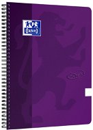 Notebook Oxford Nordic Touch A4+, 70 sheets, Clear, Purple - Zápisník