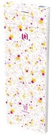Oxford Floral Notizblock - 7,4 cm x 21 cm - 80 Blatt - liniert - weiß - Notizblock