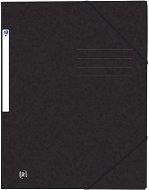 Oxford by Oxford A4 with elastic band, black - Document Folders