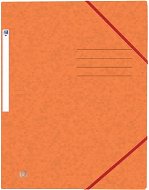 Oxford by Oxford A4 with elastic band, orange - Document Folders