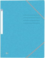 Oxford by Oxford A4 with elastic band, light blue - Document Folders