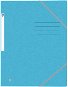 Oxford by Oxford A4 with elastic band, light blue - Document Folders