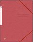 OXFORD desky A4 s gumičkou, žhavě červené - Desky na dokumenty