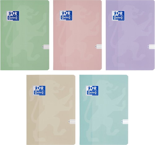 OXFORD Pastel A5, vonalas, 32 lapos, véletlenszerű szín (1 db) - Füzet - Fő fotó