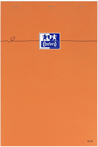 OXFORD Orange A4 80 sheets, square - Notepad - Main image