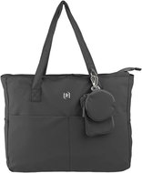 OXFORD 41 × 31 cm, schwarz - Schultertasche