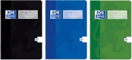 OXFORD 544 liniert - 3er-Set (schwarz, blau, grün) - Heft