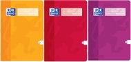 OXFORD 464 liniert - 3er-Set (gelb, rot, lila) - Heft