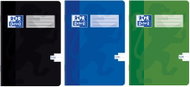 OXFORD 524 liniert - 3er-Set (schwarz, blau, grün) - Heft