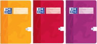 OXFORD 524 liniert - 3er-Set (gelb, rot, lila) - Heft