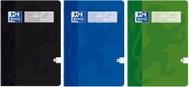 OXFORD 465 kariert - 3er-Set (schwarz, blau, grün) - Heft