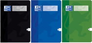 OXFORD 424 liniert - 3er Set (schwarz, blau, grün) - Heft