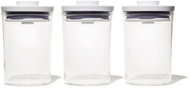 OXO POP UP Set of 3 pcs 0,6 l round - Food Container Set
