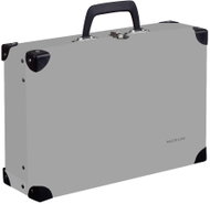 Oxybag Suitcase laminated square metal PASTELINI grey - Children's Briefcase