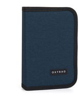 OXYBAG Unicolor 1-poschodový 2 chlopne, bez vybavenia, blue - Peračník