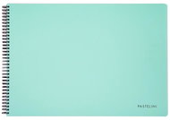 Oxybag Sketchbook A4, 40 sheets, 190 g Pastelini green - Sketchbook